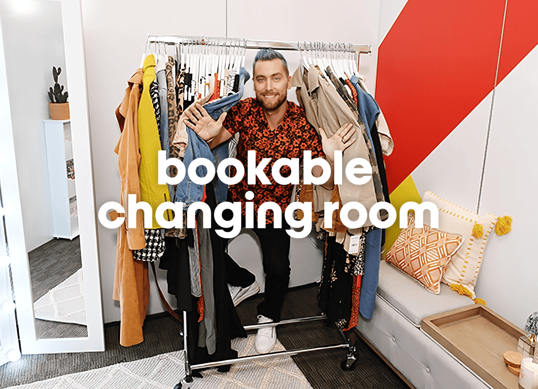 bookable changing room